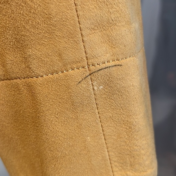 Revillon Paris Sz 8-10 Suede Open Jacket - Picture 6 of 11